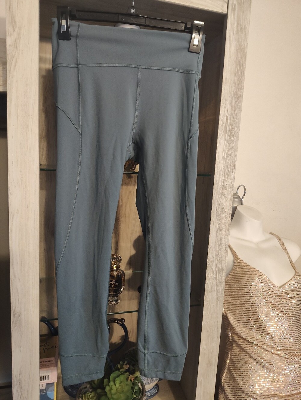 lululemon athletica Slate Blue High-Rise Leggings SZ 6